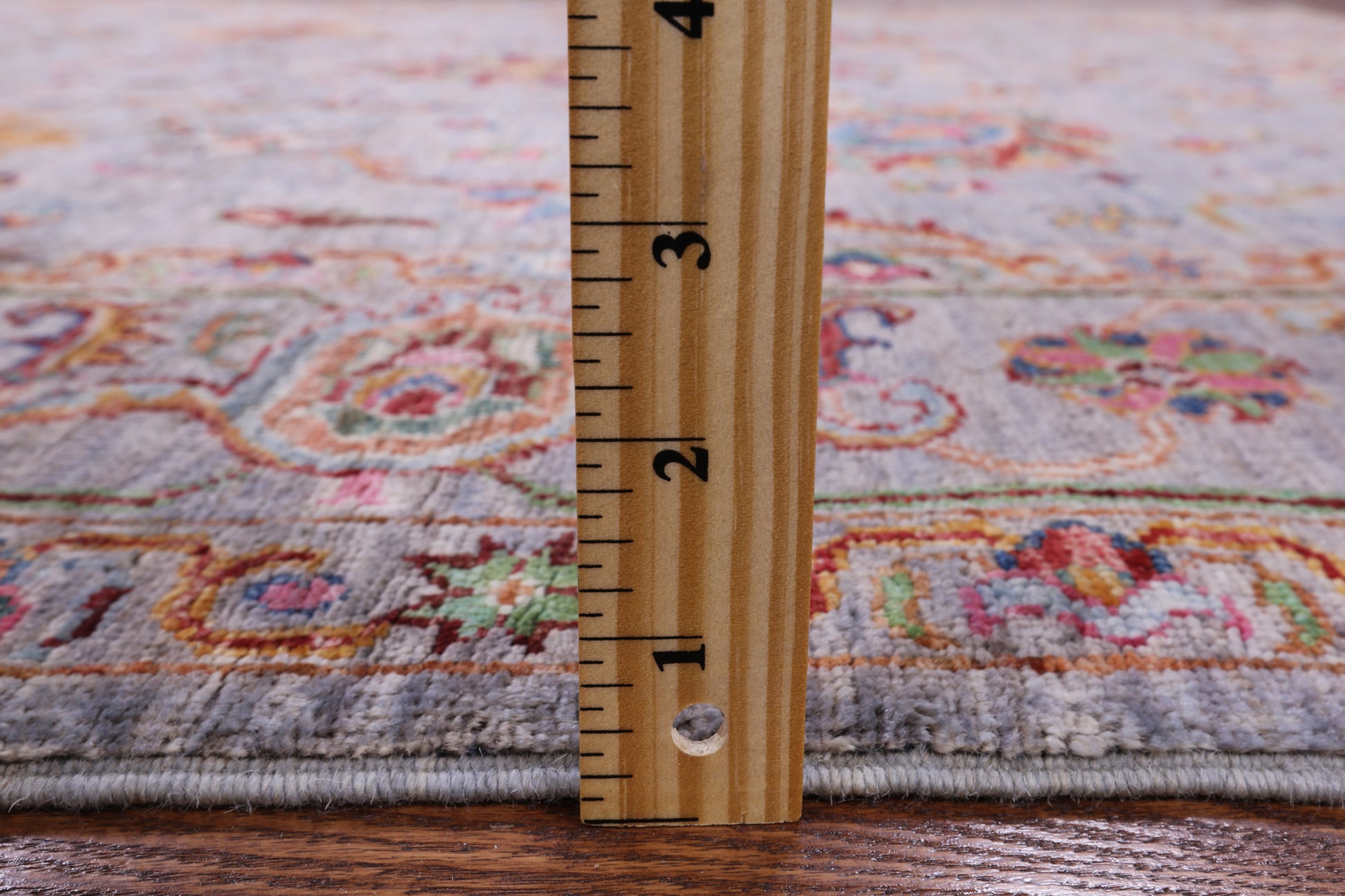 Peshawar Hand Knotted Wool Rug - 5' 10" X 7' 11" - Golden Nile