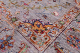 Peshawar Hand Knotted Wool Rug - 5' 10" X 7' 11" - Golden Nile