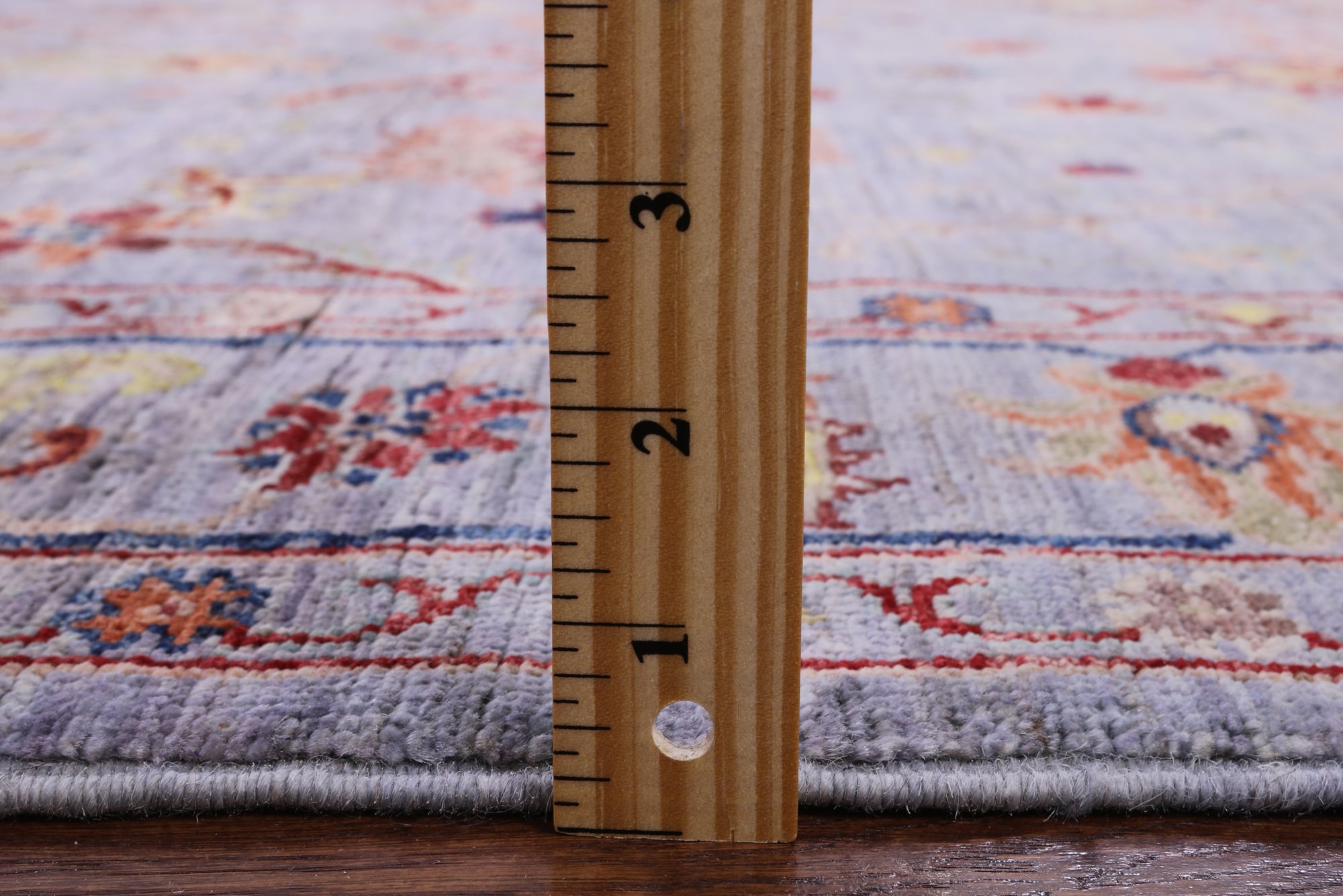 Peshawar Handmade Wool Rug - 5' 0" X 6' 11" - Golden Nile