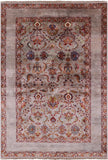 Peshawar Hand Knotted Wool Rug - 5' 6" X 7' 11" - Golden Nile