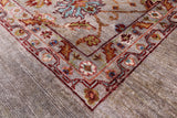 Peshawar Hand Knotted Wool Rug - 5' 6" X 7' 11" - Golden Nile