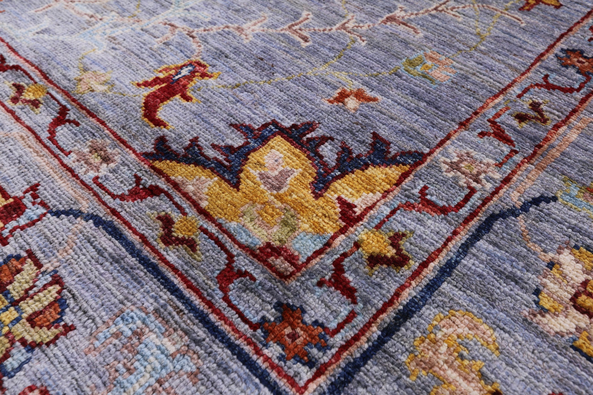 Peshawar Handmade Wool Rug - 5' 9" X 7' 10" - Golden Nile