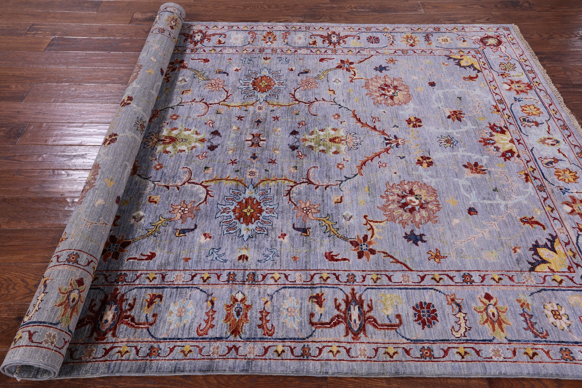 Peshawar Handmade Wool Rug - 5' 9" X 7' 10" - Golden Nile