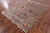 Peshawar Hand Knotted Wool Rug - 5' 10" X 7' 9" - Golden Nile