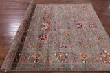 Peshawar Hand Knotted Wool Rug - 5' 10" X 7' 9" - Golden Nile