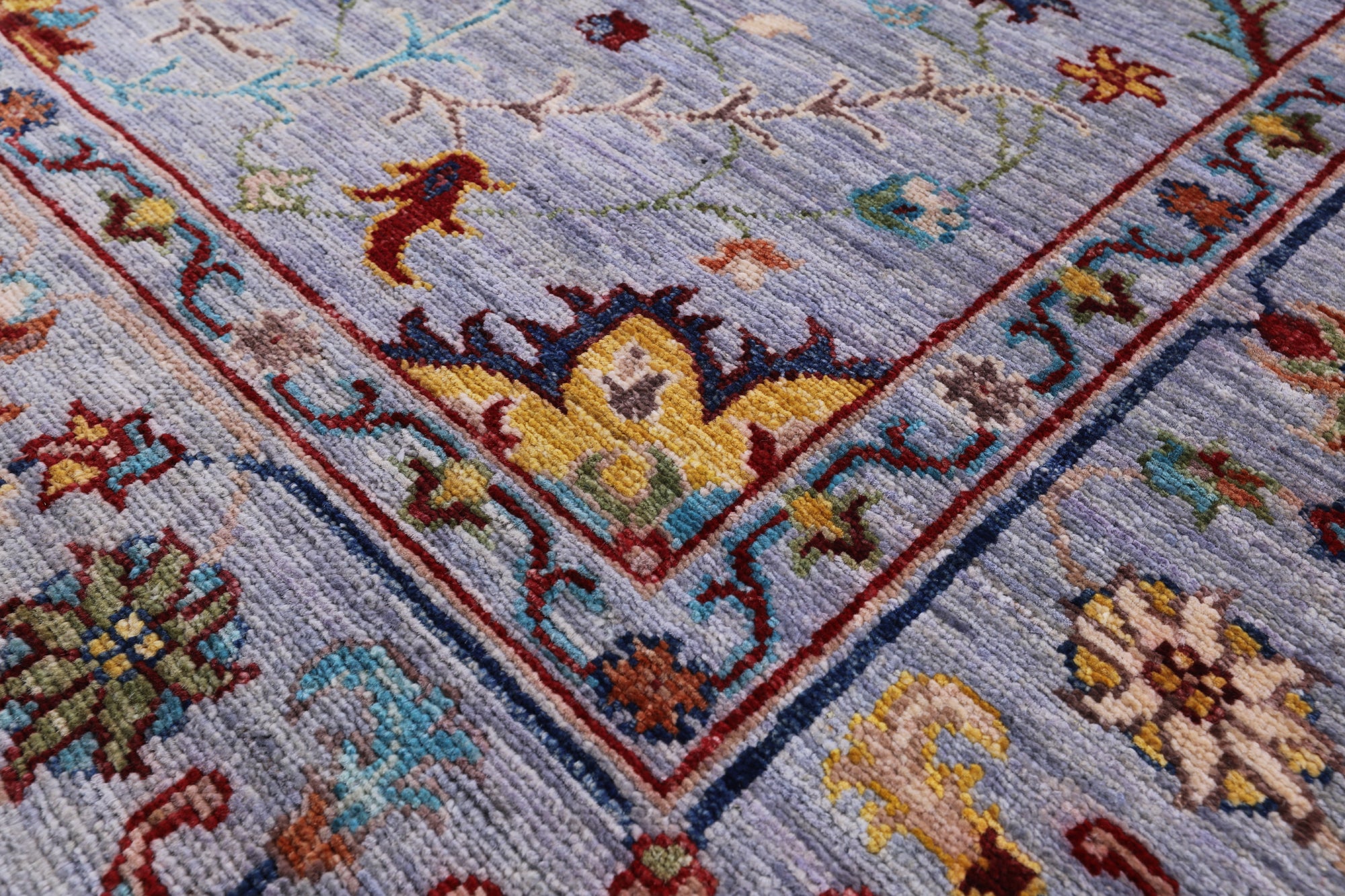 Peshawar Handmade Wool Rug - 5' 2" X 6' 8" - Golden Nile