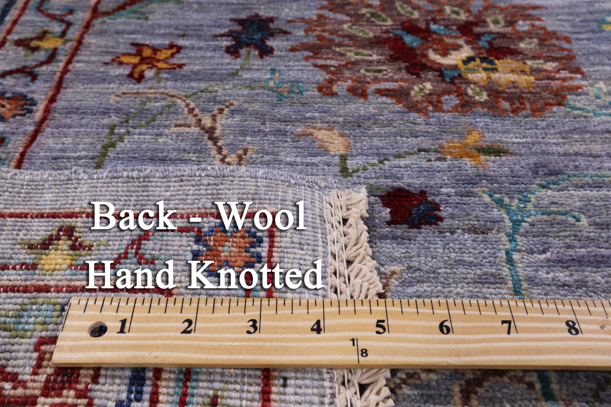 Peshawar Handmade Wool Rug - 5' 2" X 6' 8" - Golden Nile