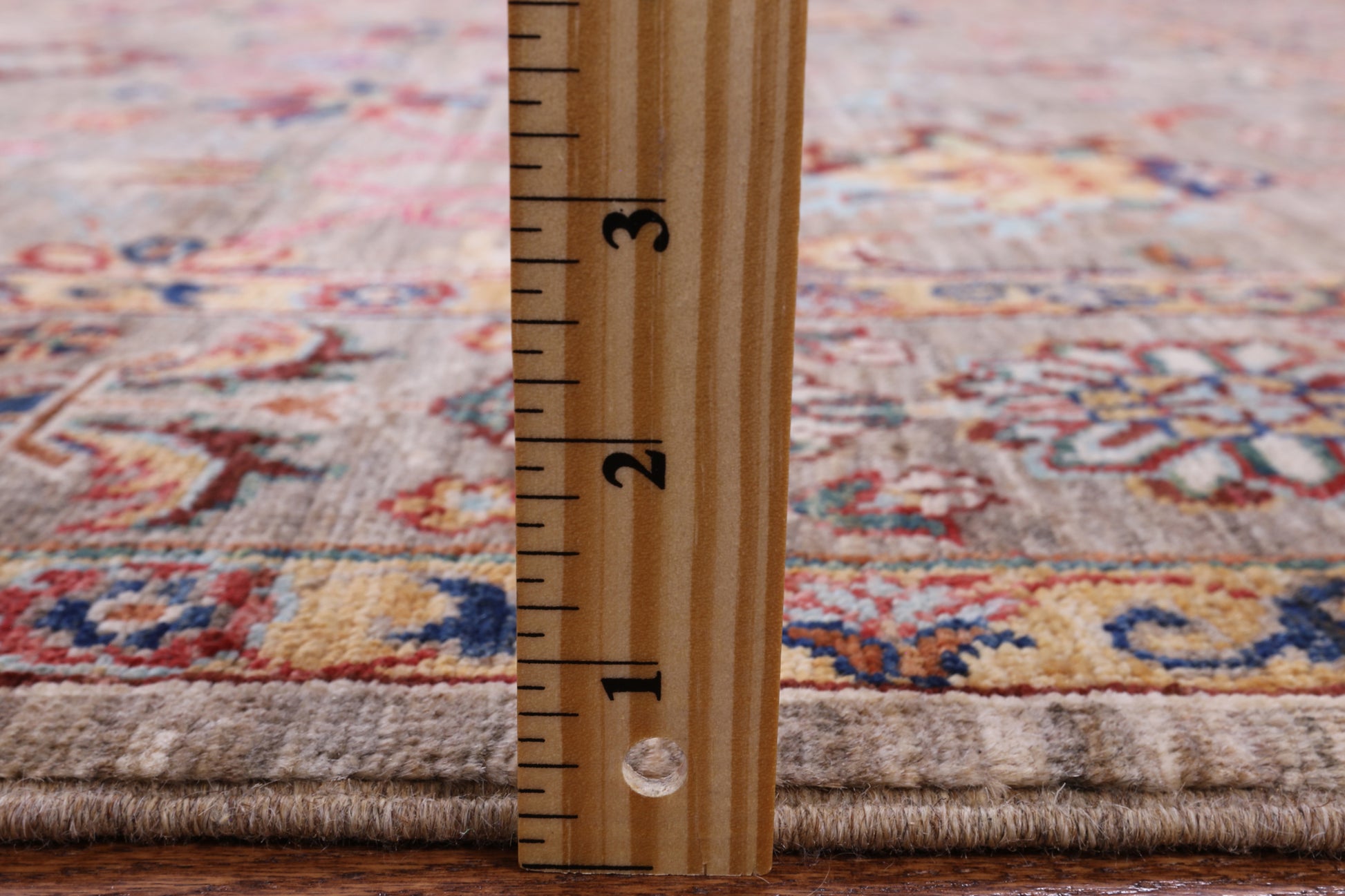 Peshawar Hand Knotted Wool Rug - 5' 2" X 6' 10" - Golden Nile