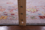 Grey Peshawar Hand Knotted Wool Rug - 8' 2" X 10' 11" - Golden Nile
