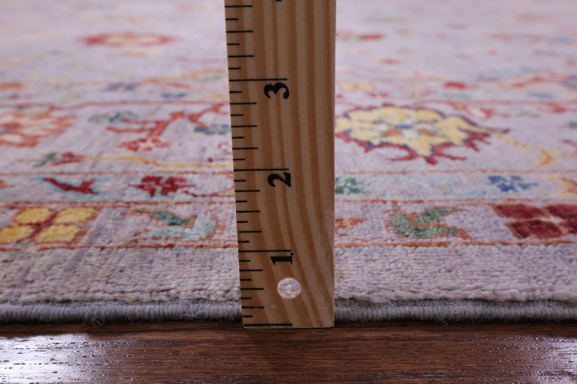 Grey Peshawar Hand Knotted Wool Rug - 8' 2" X 10' 11" - Golden Nile