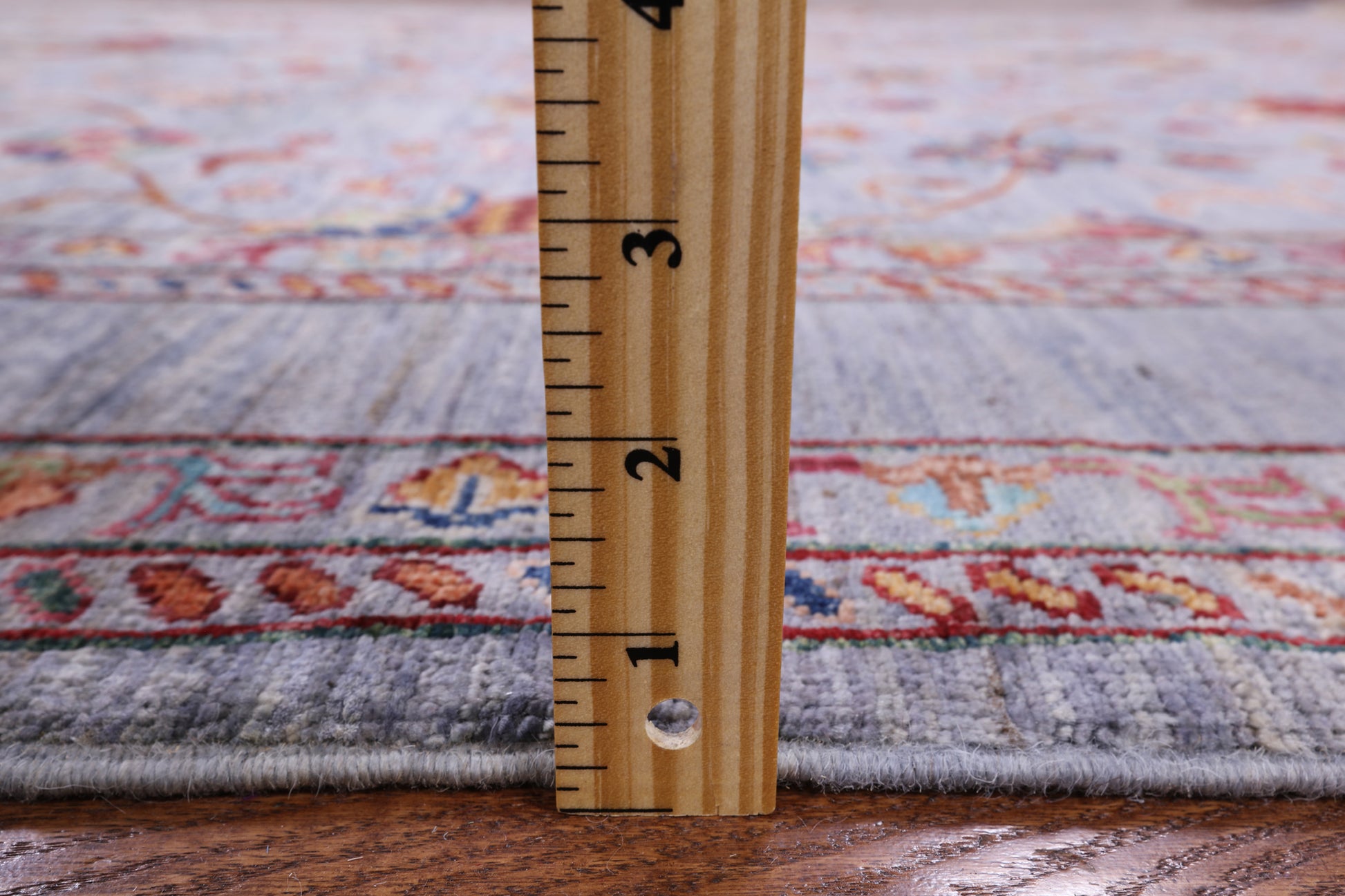 Peshawar Handmade Wool Rug - 5' 9" X 8' 0" - Golden Nile