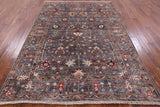 Peshawar Hand Knotted Wool Rug - 5' 7" X 7' 9" - Golden Nile