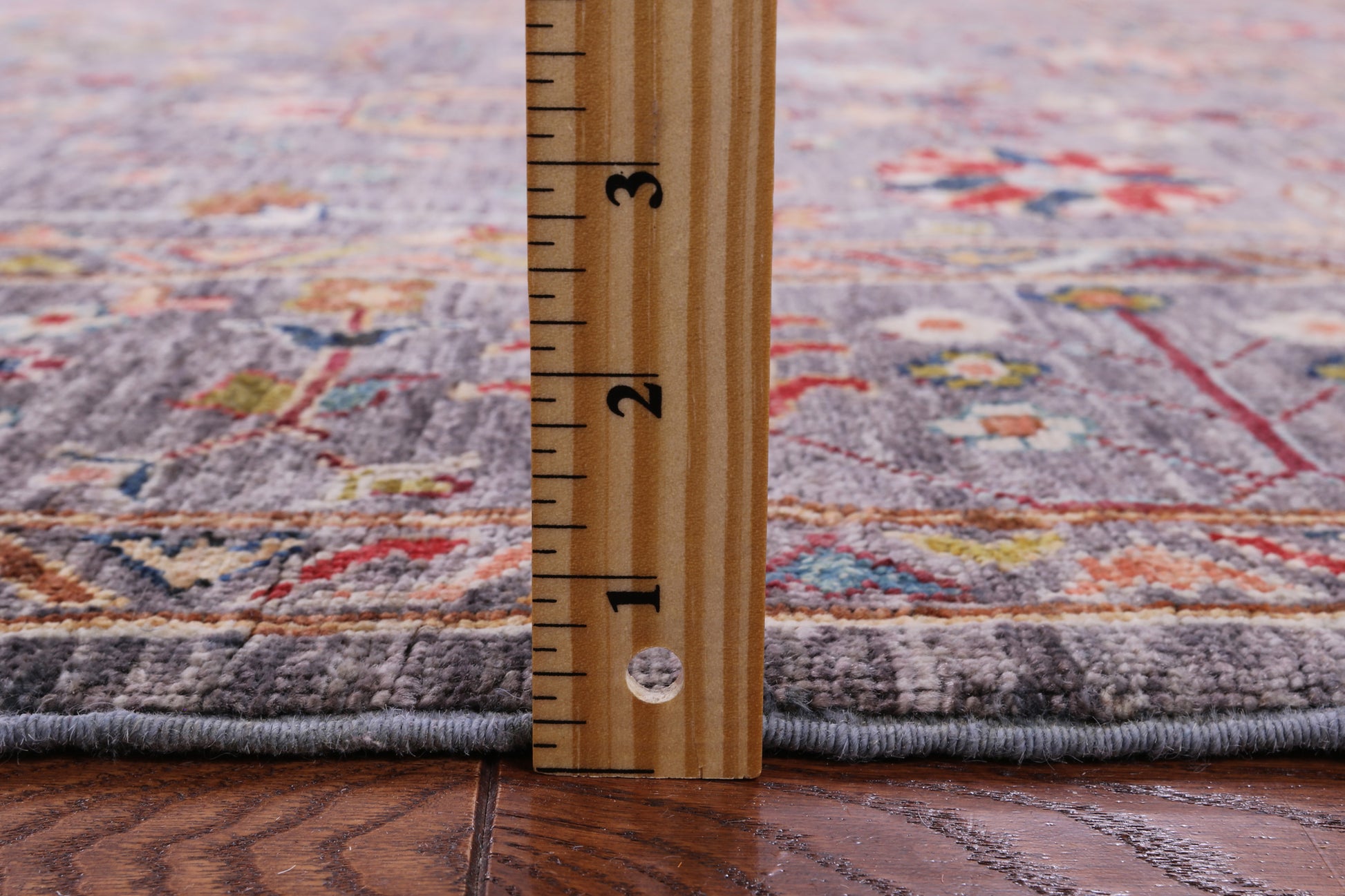 Peshawar Hand Knotted Wool Rug - 5' 7" X 7' 9" - Golden Nile