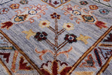 Peshawar Hand Knotted Wool Rug - 5' 7" X 7' 11" - Golden Nile