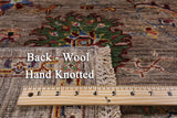 Peshawar Hand Knotted Wool Rug - 5' 1" X 6' 6" - Golden Nile
