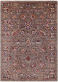 Peshawar Handmade Wool Rug - 6' 11" X 9' 9" - Golden Nile