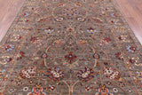 Peshawar Handmade Wool Rug - 6' 11" X 9' 9" - Golden Nile