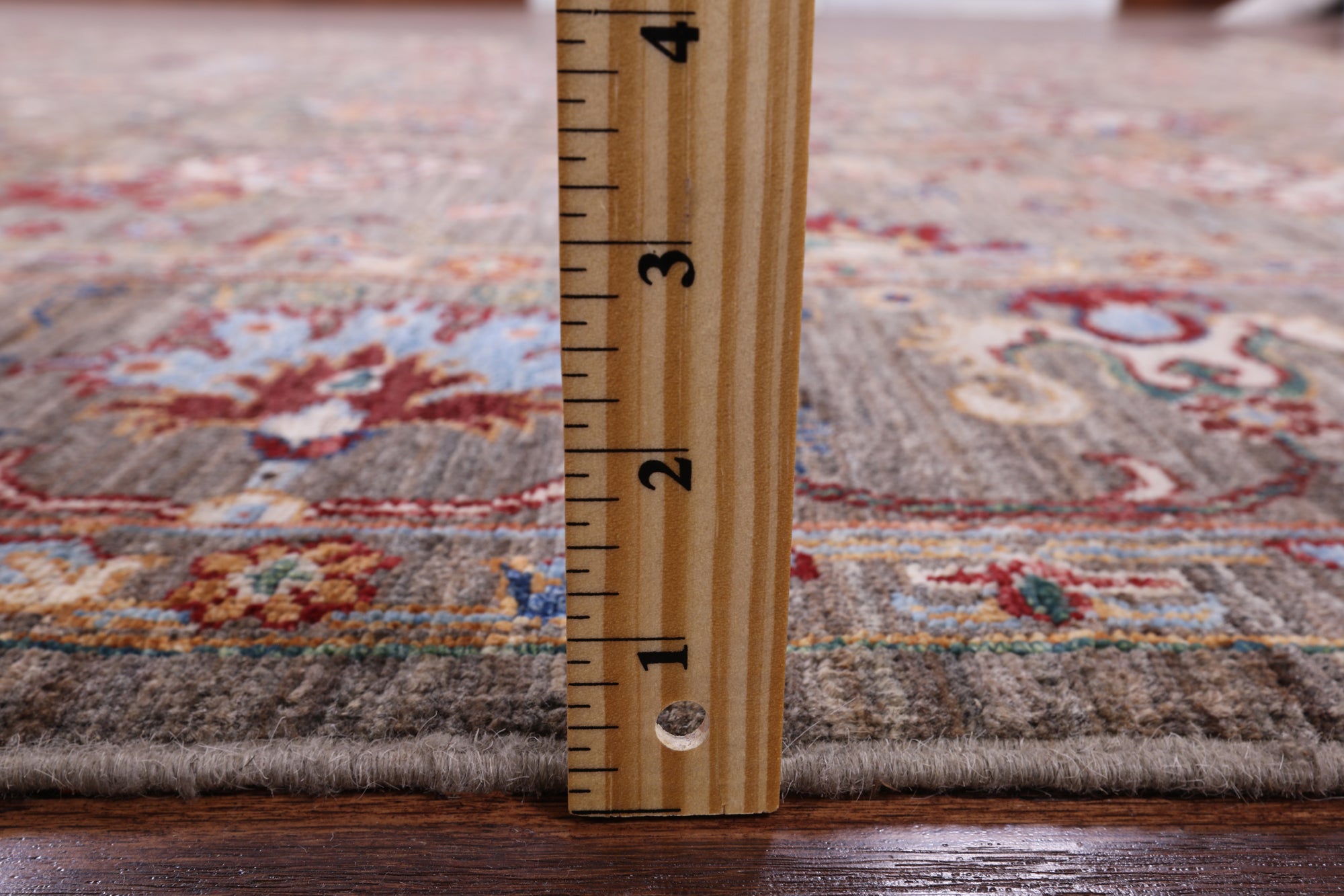 Peshawar Handmade Wool Rug - 6' 11" X 9' 9" - Golden Nile