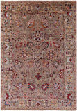 Peshawar Hand Knotted Wool Rug - 6' 8" X 9' 9" - Golden Nile