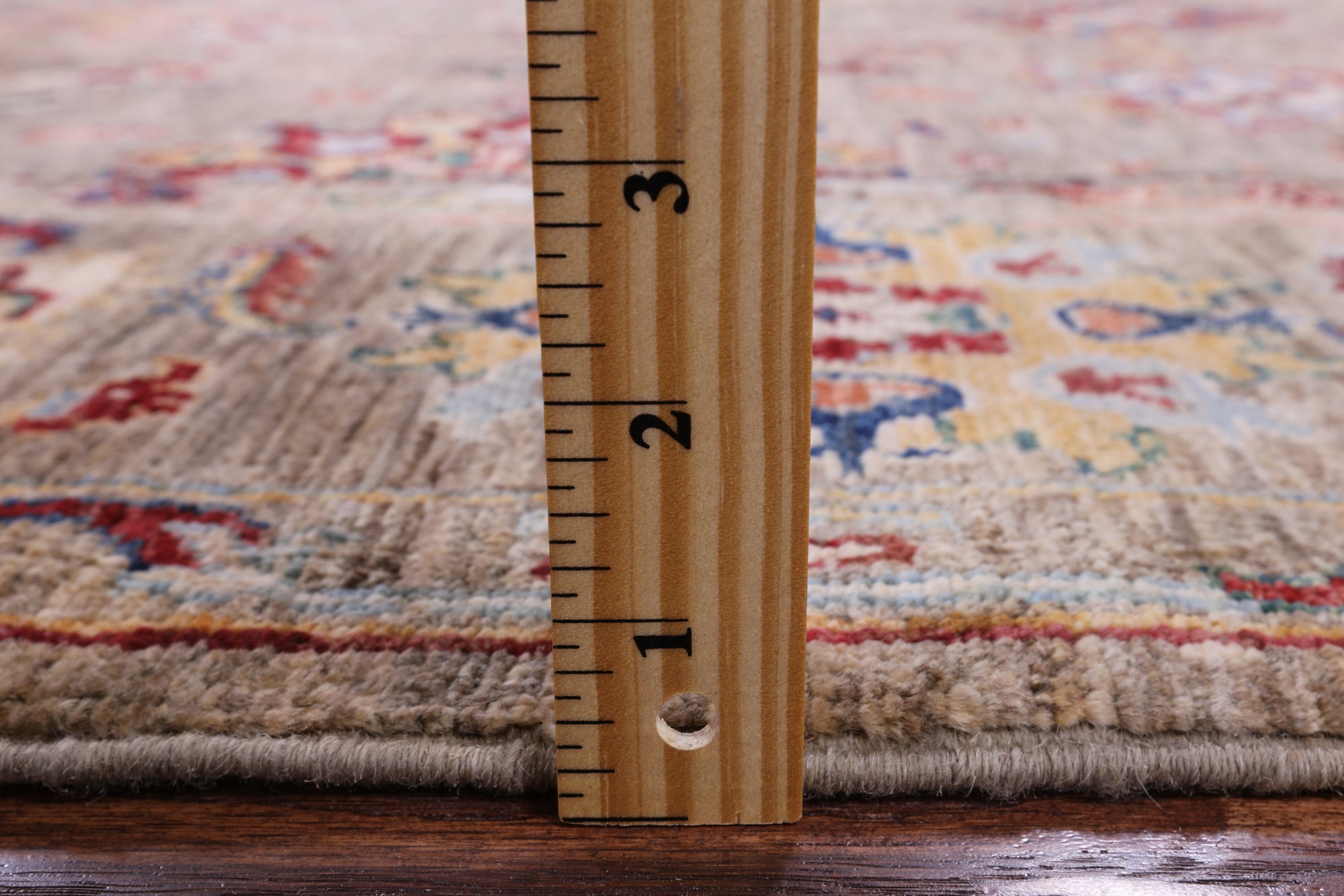Peshawar Hand Knotted Wool Rug - 6' 8" X 9' 9" - Golden Nile