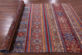 Khorjin Persian Gabbeh Hand Knotted Wool Rug - 6' 5" X 9' 10" - Golden Nile