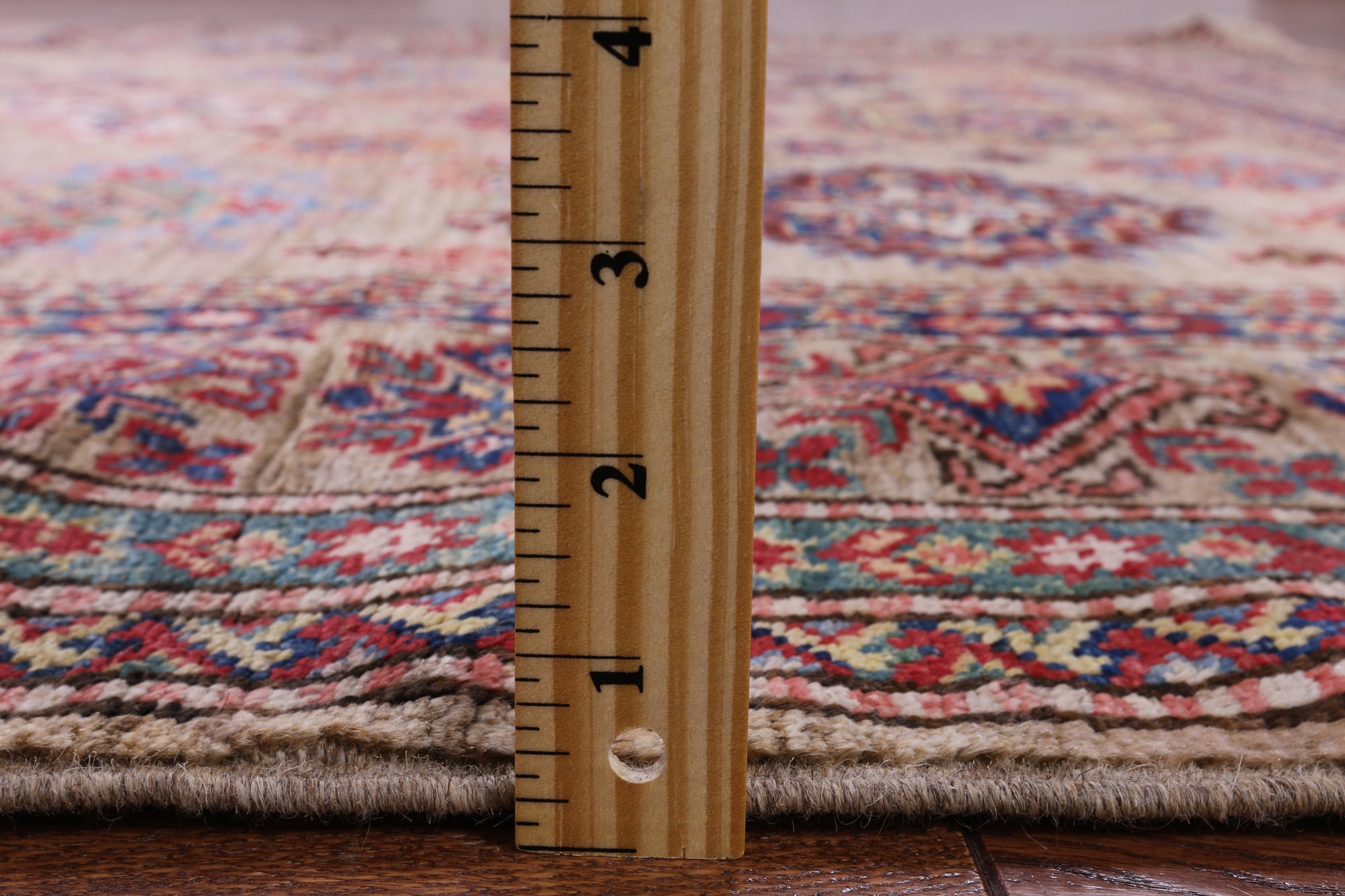 Super Kazak Handmade Wool Rug - 5' 8" X 7' 9" - Golden Nile