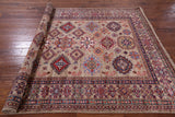 Super Kazak Handmade Wool Rug - 5' 8" X 7' 9" - Golden Nile