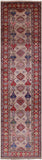 Super Kazak Handmade Wool Runner Rug - 2' 7" X 9' 4" - Golden Nile