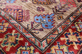 Super Kazak Handmade Wool Runner Rug - 2' 7" X 9' 2" - Golden Nile