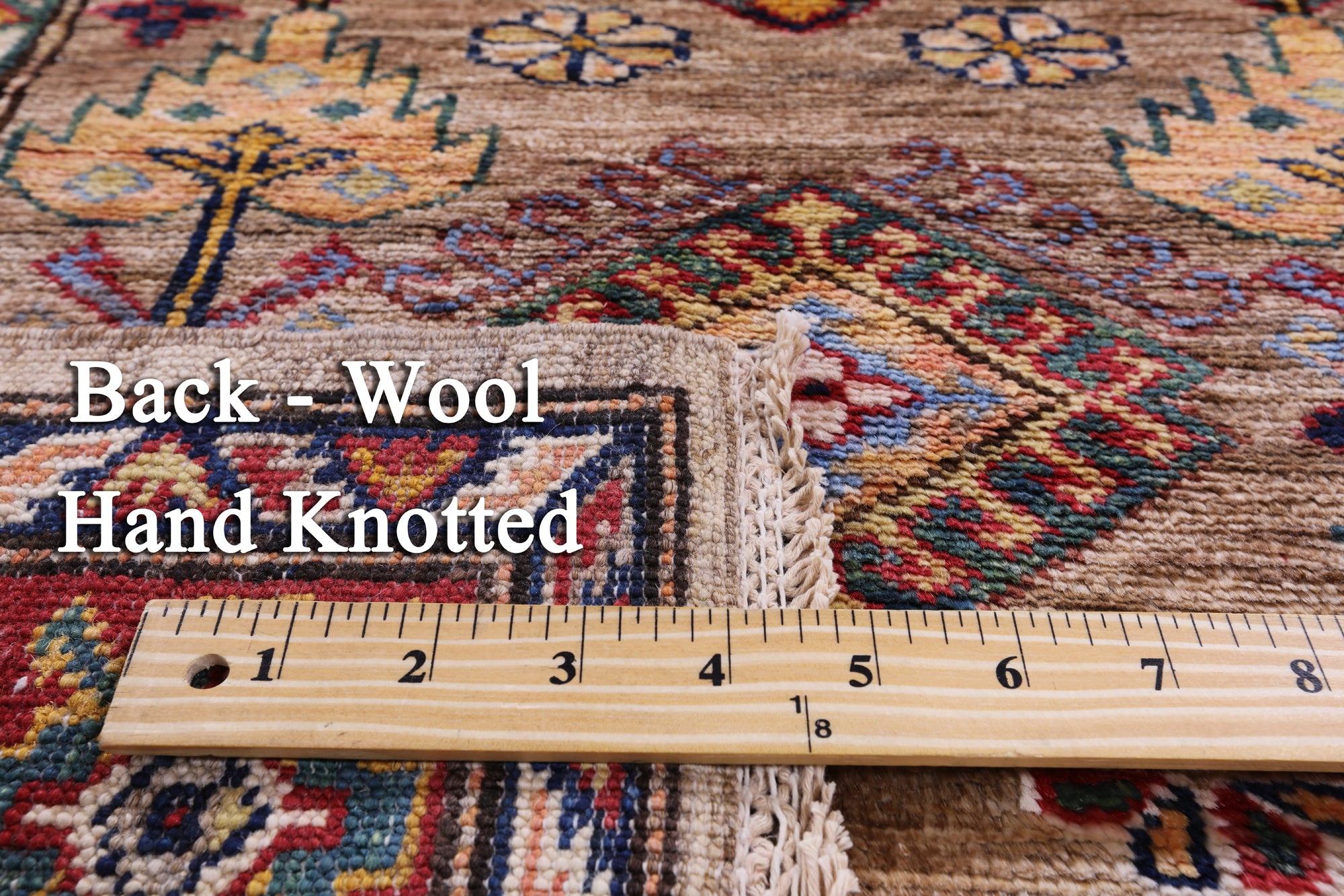 Super Kazak Handmade Wool Runner Rug - 2' 9" X 10' 0" - Golden Nile