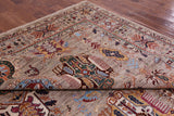 Peshawar Handmade Wool Rug - 9' 1" X 12' 4" - Golden Nile