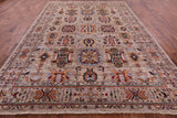 Peshawar Handmade Wool Rug - 9' 1" X 12' 4" - Golden Nile
