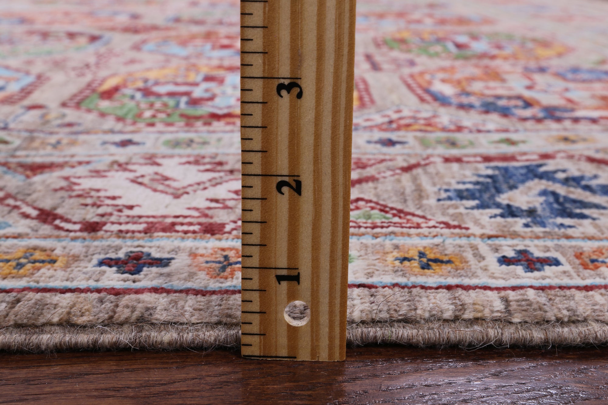Turkmen Ersari Handmade Wool Rug - 4' 10" X 6' 9" - Golden Nile