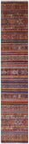 Khorjin Persian Gabbeh Handmade Wool Runner Rug - 2' 11" X 15' 5" - Golden Nile