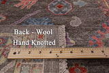 Grey Persian Fine Serapi Handmade Wool Rug - 8' 1" X 10' 2" - Golden Nile