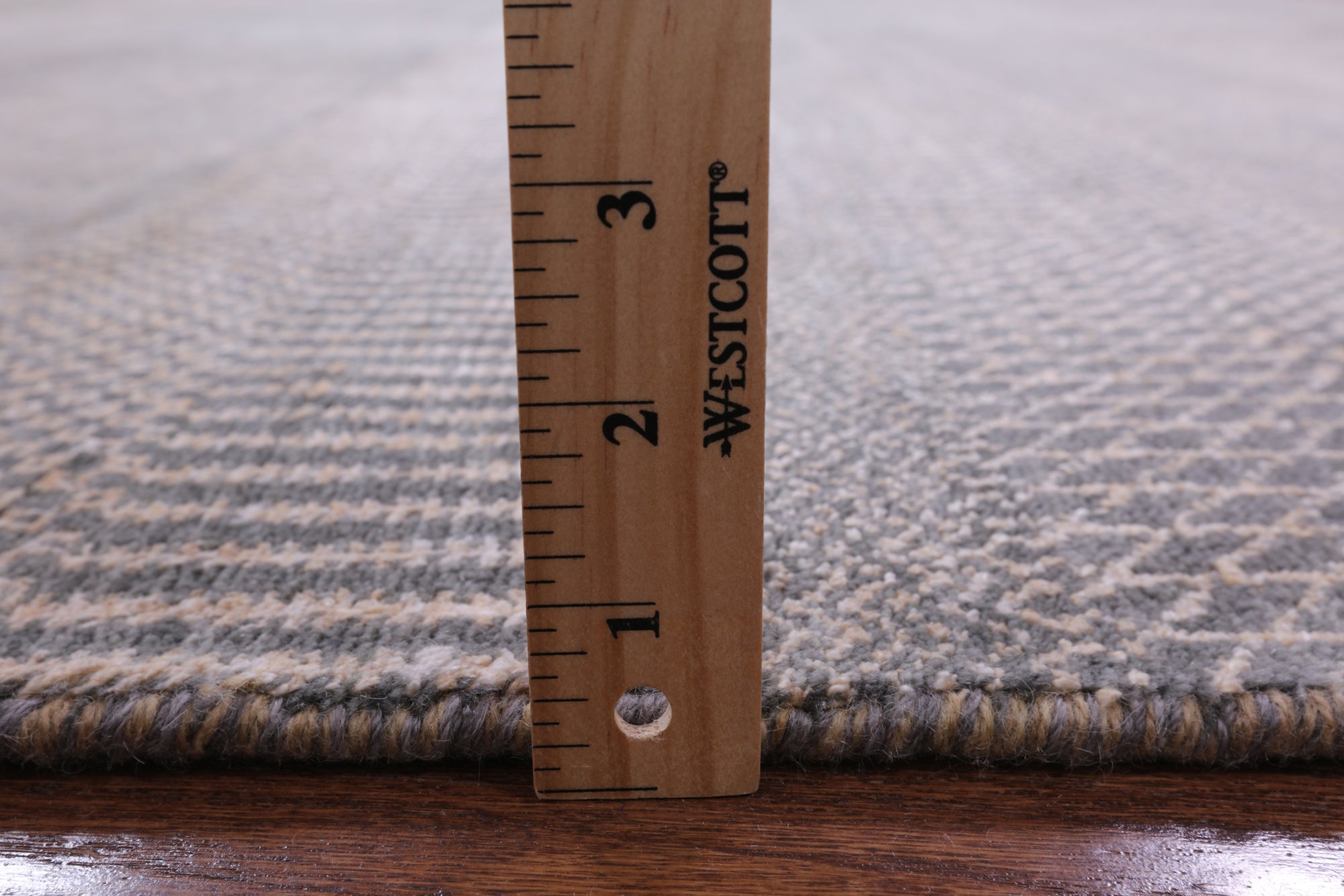 Savannah Grass Handmade Wool & Silk Rug - 8' 0" X 9' 10" - Golden Nile