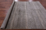Savannah Grass Handmade Wool & Silk Rug - 8' 0" X 9' 10" - Golden Nile