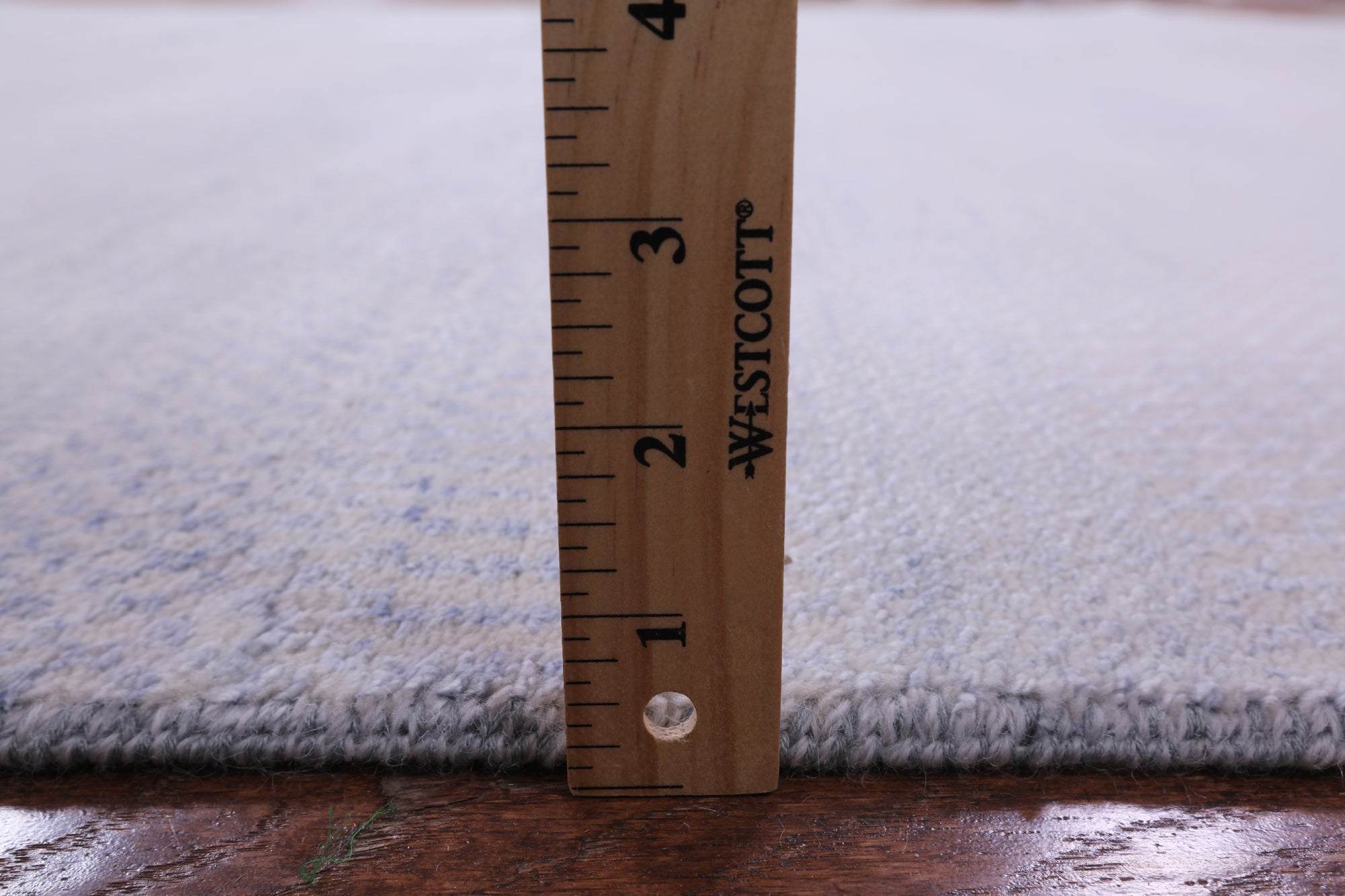 Grey Savannah Grass Handmade Wool & Silk Rug - 9' 2" X 12' 2" - Golden Nile