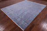 Modern Handmade Wool & Silk Rug - 8' 2" X 10' 1" - Golden Nile