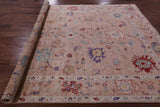 Turkish Oushak Hand Knotted Wool Rug - 7' 10" X 9' 9" - Golden Nile