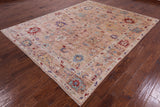 Turkish Oushak Hand Knotted Wool Rug - 7' 10" X 9' 9" - Golden Nile