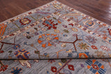 Turkish Oushak Hand Knotted Wool Rug - 9' 0" X 11' 9" - Golden Nile