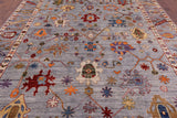 Turkish Oushak Hand Knotted Wool Rug - 9' 0" X 11' 9" - Golden Nile