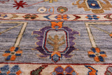 Turkish Oushak Hand Knotted Wool Rug - 9' 0" X 11' 9" - Golden Nile