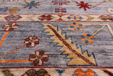 Turkish Oushak Hand Knotted Wool Rug - 9' 0" X 11' 9" - Golden Nile