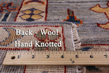 Turkish Oushak Hand Knotted Wool Rug - 9' 0" X 11' 9" - Golden Nile