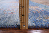 Tribal Persian Gabbeh Handmade Wool Rug - 8' 1" X 9' 3" - Golden Nile