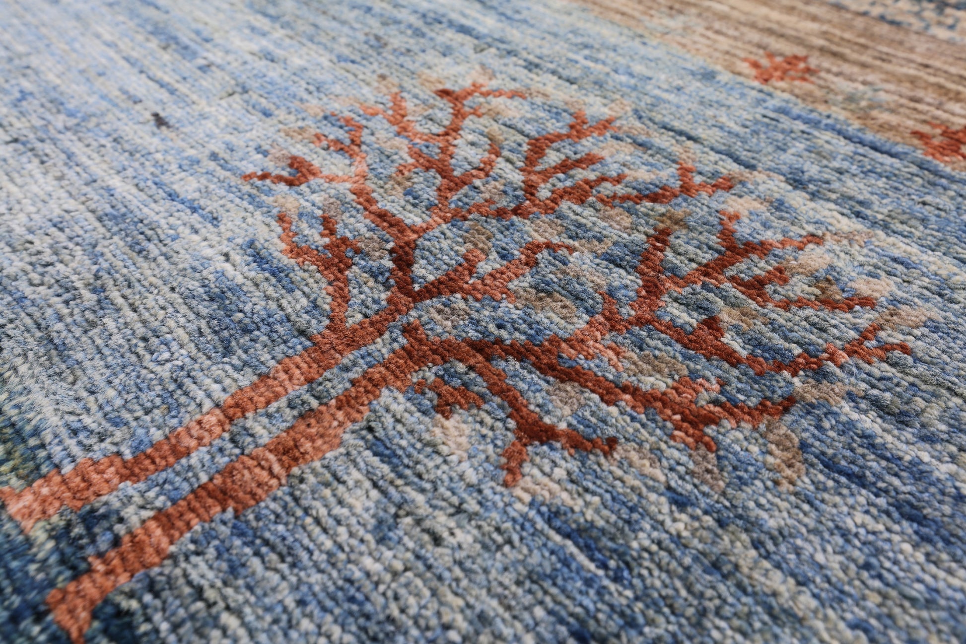 Tribal Persian Gabbeh Hand Knotted Wool Rug - 8' 0" X 9' 8" - Golden Nile