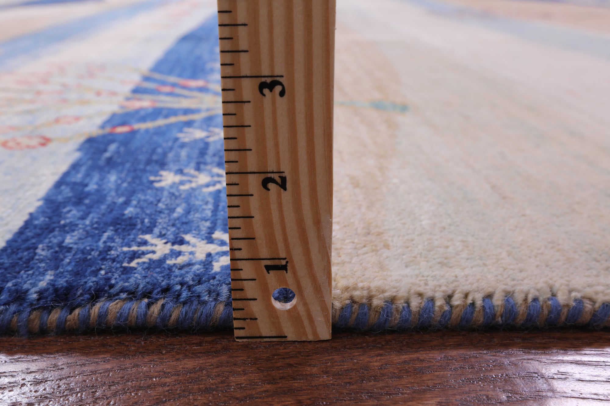 Tribal Persian Gabbeh Hand Knotted Wool Rug - 9' 1" X 12' 0" - Golden Nile