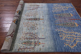Tribal Persian Gabbeh Handmade Wool Rug - 5' 7" X 7' 10" - Golden Nile